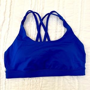Lululemon energy bra size 10 color Cobalt Blue